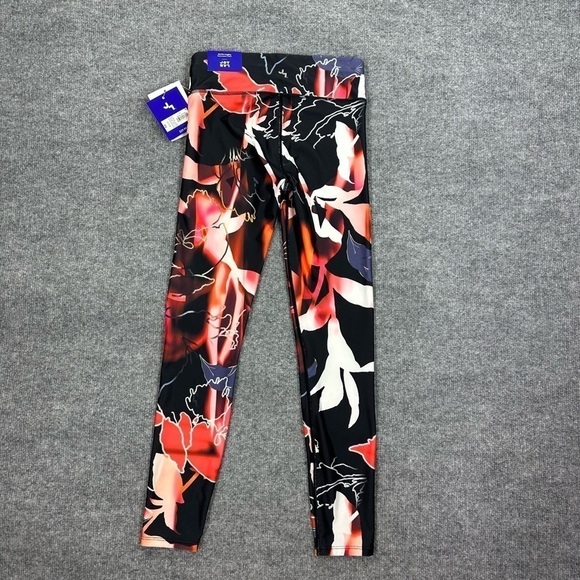 Joy Lab Floral Print Sports Bra & 7/8 Leggings Sz XS NWT - Picture 10 of 17